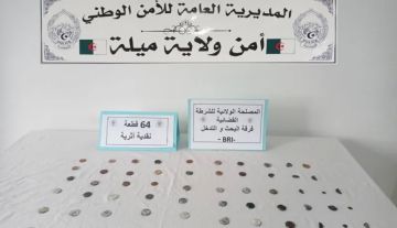 الجزائر.. ضبط قطع نقدية تعود للعصر النوميدي (صور)