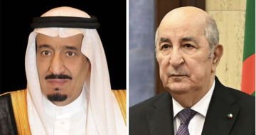 العاهل السعودي وولي العهد يهنئان الرئيس تبون بمناسبة ذكرى اندلاع الثورة الجزائرية العاهل السعودي وولي العهد يهنئان الرئيس تبون بمناسبة ذكرى اندلاع الثورة الجزائرية