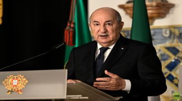 تبون: حل الأزمة الليبية لا يكون إلا ليبيا ليبياونرفض أي تدخل خارجي تبون: حل الأزمة الليبية لا يكون إلا ليبيا ليبياونرفض أي تدخل خارجي