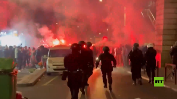 معركة رأس السنة.. شوارع باريس تشتعل بعد فوز الجزائر في كأس الأمم الإفريقية