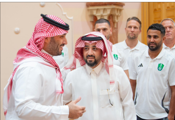 السعودية.. محرز يعلق على لقائه بالأمير محمد بن سلمان