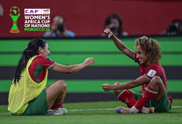 شاهد.. المغرب يفوز على الجزائر في كأس أمم إفريقيا للسيدات 2026 شاهد.. المغرب يفوز على الجزائر في كأس أمم إفريقيا للسيدات 2026