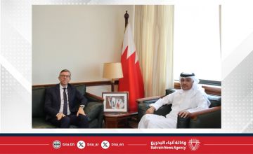 رئيس هيئة الكهرباء والماء يستقبل سفير الجمهورية الفرنسية لدى مملكة البحرين