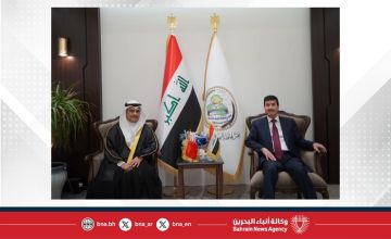 رئيس مجلس محافظة النجف يستقبل القنصل العام لمملكة البحرين في النجف رئيس مجلس محافظة النجف يستقبل القنصل العام لمملكة البحرين في النجف