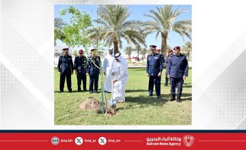 تماشيا مع توجيهات سمو ولي العهد رئيس مجلس الوزراء بإطلاق أسبوع الشجرة...وزير الداخلية يؤكد أهمية تعزيز الاستدامة البيئية وتعزيز الوعي البيئي بأهمية زراعة الأشجار