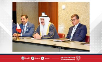 خلال لقائه رئيس المستشارين المغربي على هامش اجتماعات البرلماني الدولي بـ جنيفرئيس مجلس النواب: العلاقات البحرينية المغربية تتميز بعمق تاريخي وروابط أخوية تحظى بدعم قيادتي المملكتين الشقيقتين خلال لقائه رئيس المستشارين المغربي على هامش اجتماعات البرلماني الدولي بـ جنيفرئيس مجلس النواب: العلاقات البحرينية المغربية تتميز بعمق تاريخي وروابط أخوية تحظى بدعم قيادتي المملكتين الشقيقتين