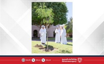 سمو ولي العهد رئيس مجلس الوزراء يتفضل بإطلاق أسبوع الشجرة لهذا العام ويوجه بإقامة مسابقة الابتكار في حلول الري التي تهدف إلى تشجيع الأفكار والحلول الإبداعية التي تسهم في الاستفادة من الفائض من المياه المعالجة