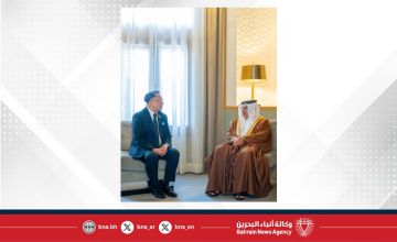 سمو ولي العهد رئيس مجلس الوزراء يستقبل سفير مملكة تايلاند لدى مملكة البحرين سمو ولي العهد رئيس مجلس الوزراء يستقبل سفير مملكة تايلاند لدى مملكة البحرين