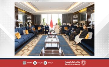 الأمين العام للمجلس الأعلى للشباب والرياضة ووزيرة الشباب يستقبلان سفير جمهورية ألمانيا الاتحادية لدى مملكة البحرين