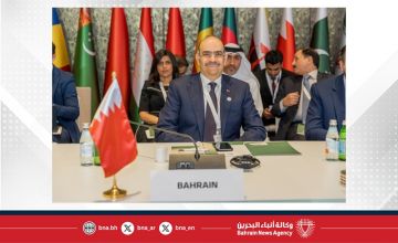 وزير الشؤون القانونية ووزير العمل بالوكالة يشارك في الدورة السادسة للمؤتمر الإسلامي لوزراء العمل في الدوحة وزير الشؤون القانونية ووزير العمل بالوكالة يشارك في الدورة السادسة للمؤتمر الإسلامي لوزراء العمل في الدوحة