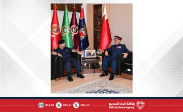 رئيس الأمن العام يبحث التعاون والتنسيق الأمني مع كبير مستشاري الدفاع البريطاني للشرق الأوسط