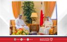 سمو الشيخ علي بن خليفة آل خليفة يستقبل سمو وزير ديوان رئيس مجلس الوزراء - bh