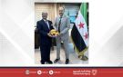 وزير الرياضة والشباب السوري يستقبل سفير مملكة البحرين في دمشق - bh
