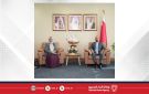 وزير التنمية الاجتماعية يستقبل فريق مركز مايكرو آرت لتدريب الفنون الفائز بالجائزة الأولى في ملتقى أولادنا الدولي للفنون - bh