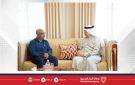 الرئيس التنفيذي للهيئة العامة للرياضة يستقبل الرجوب ووزير الرياضة السريلانكي - bh
