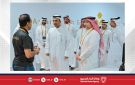 وزير الإعلام يقوم بجولة تفقدية للمرافق الإعلامية الخاصة بتغطية دورة الألعاب الآسيوية الثالثة للشباب - bh
