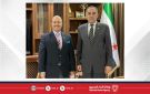 وزير الزراعة والإصلاح الزراعي بالجمهورية العربية السورية يستقبل سفير مملكة البحرين في دمشق - bh