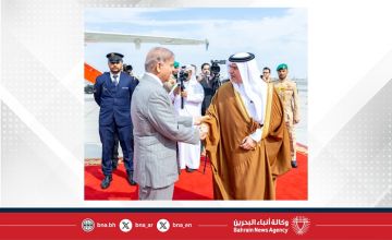 سمو ولي العهد رئيس مجلس الوزراء في مقدمة مستقبلي رئيس وزراء جمهورية باكستان الإسلامية الشقيقة