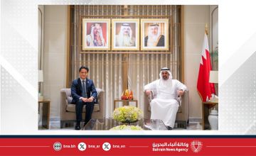 وزير المالية والاقتصاد الوطني يستقبل القنصل الفخري لمملكة البحرين في هونغ كونغ