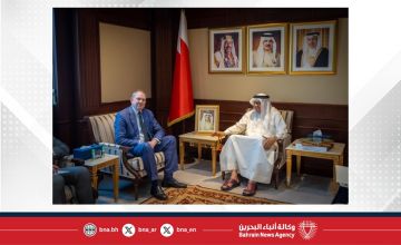 وزير الخارجية يستقبل سفير الجمهورية الإيطالية لدى مملكة البحرين وزير الخارجية يستقبل سفير الجمهورية الإيطالية لدى مملكة البحرين