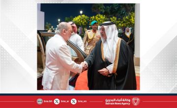 ملك مملكة ماليزيا يغادر مملكة البحرين وفي مقدمة مودعيه سمو ولي العهد رئيس مجلس الوزراء