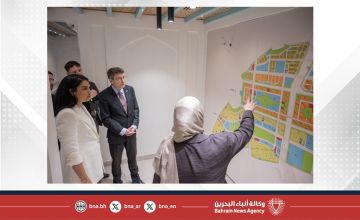 سفير جمهورية ألمانيا الاتحادية لدى مملكة البحرين يطلع ميدانيا على المشاريع الإسكانية بمدينة سلمان