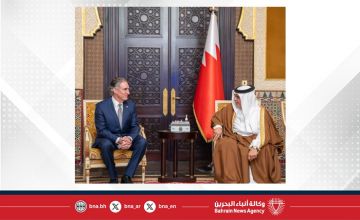 سمو ولي العهد نائب القائد الأعلى للقوات المسلحة رئيس مجلس الوزراء: العلاقات بين مملكة البحرين والولايات المتحدة الأمريكية تشهد تطورا مستمرا على كافة الأصعدة سمو ولي العهد نائب القائد الأعلى للقوات المسلحة رئيس مجلس الوزراء: العلاقات بين مملكة البحرين والولايات المتحدة الأمريكية تشهد تطورا مستمرا على كافة الأصعدة