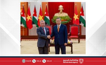 الملك عبدالله الثاني يؤكد حرص الأردن على توسيع الشراكة مع فيتنام