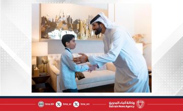 سمو الشيخ ناصر بن حمد آل خليفة يستقبل الطالب محمد جاسم الفائز بالمركز الثاني في تحدي القراءة العربي سمو الشيخ ناصر بن حمد آل خليفة يستقبل الطالب محمد جاسم الفائز بالمركز الثاني في تحدي القراءة العربي