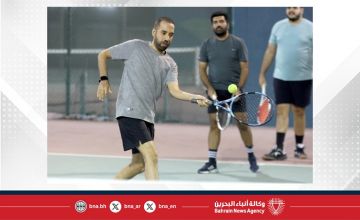 بدء الدورة الثانية لبرنامج تدريب الشباب على مهارات التنس