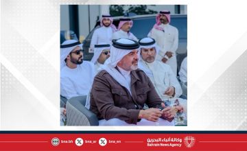 جلالة الملك المعظم ينيب سمو الشيخ عبدالله بن حمد لحضور ختام موسم الموروث البحري