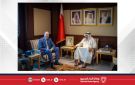 وزير الخارجية يستقبل سفير الجمهورية الإيطالية لدى مملكة البحرين