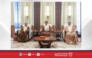 رئيسا النواب و الشورى يستقبلان رئيس مجلس الشورى العماني لدى وصوله للمشاركة في الاجتماع الدوري لرؤساء المجالس الخليجية