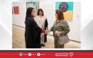 قرينة ملك البلاد المعظم ترعى المعرض الفني المقام بمناسبة يوم المرأة البحرينية بالتعاون مع بحرين جاليري