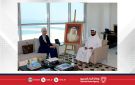سمو الشيخ فيصل بن راشد آل خليفة يستقبل القائم بأعمال سفارة بروناي دار السلام لدى مملكة البحرين