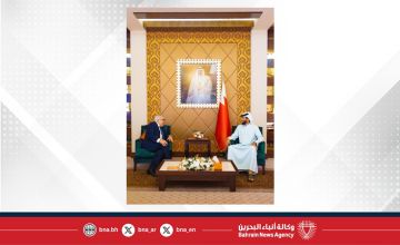 سمو الشيخ ناصر بن حمد آل خليفة يستقبل نائب وزير الخارجية الروسي ويؤكد عمق التعاون بين البلدين سمو الشيخ ناصر بن حمد آل خليفة يستقبل نائب وزير الخارجية الروسي ويؤكد عمق التعاون بين البلدين