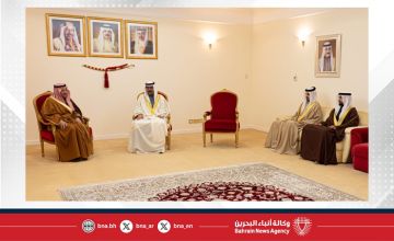 محافظ الجنوبية يستقبل سفير المملكة العربية السعودية لدى مملكة البحرين