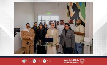 وزيرة شؤون الشباب تفتتح مساحة شباب 365 في مركز مدينة حمد الشبابي النموذجي