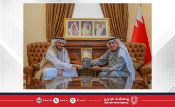 مستشار جلالة الملك لشؤون الإعلام يستقبل نائب رئيس مجلس أمناء مركز الإمارات للدراسات والبحوث الاستراتيجية مستشار جلالة الملك لشؤون الإعلام يستقبل نائب رئيس مجلس أمناء مركز الإمارات للدراسات والبحوث الاستراتيجية