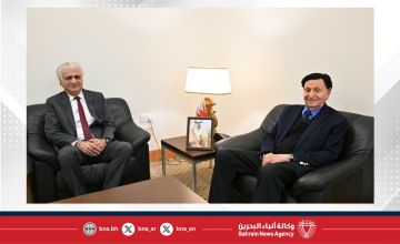 مستشار جلالة الملك للشؤون الاقتصادية يستقبل الدكتور جاسم حاجي