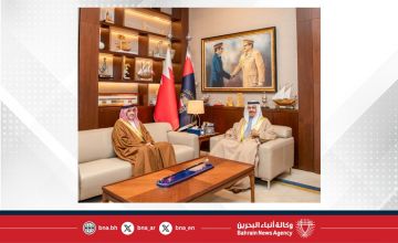 وزير الداخلية يبحث مع سفير البحرين لدى الأردن تطوير التعاون الأمني بين البلدين