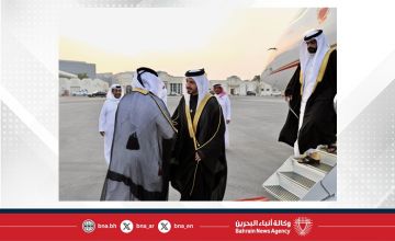 سمو الشيخ خالد بن حمد يحضر حفل افتتاح كأس العرب