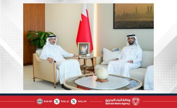 وزير المواصلات والاتصالات يستقبل سفير دولة الإمارات العربية المتحدة وزير المواصلات والاتصالات يستقبل سفير دولة الإمارات العربية المتحدة