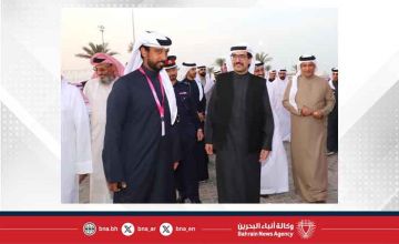 محافظ الجنوبية يفتتح مهرجان (وين وبكم) بنسخته السادسة في حلبة البحرين الدولية