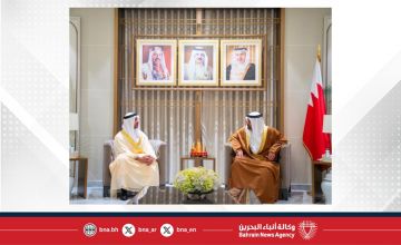 وزير المالية والاقتصاد الوطني يلتقي مساعد وزير شؤون مجلس الوزراء للتنافسية والتبادل المعرفي في دولة الإمارات العربية المتحدة وزير المالية والاقتصاد الوطني يلتقي مساعد وزير شؤون مجلس الوزراء للتنافسية والتبادل المعرفي في دولة الإمارات العربية المتحدة