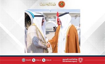 سمو أمير دولة الكويت يصل إلى مملكة البحرين للمشاركة في أعمال الدورة السادسة والأربعين للمجلس الأعلى لمجلس التعاون لدول الخليج العربية