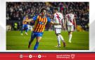 تعادل رايو فاليكانو مع فالنسيا 1-1 في الدوري الإسباني