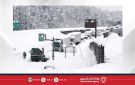 حادث مروري ضخم وسط الثلوج يوقع قتيلا و26 مصابا في اليابان
