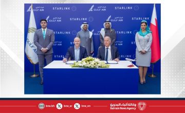 طيران الخليج تطلق إنترنت ستارلينك في كامل أسطولها بدءا من منتصف العام 2026