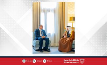 سمو ولي العهد رئيس مجلس الوزراء يستقبل سفير الجمهورية اللبنانية لدى مملكة البحرين بمناسبة تعيينه سفيرا لبلاده لدى المملكة